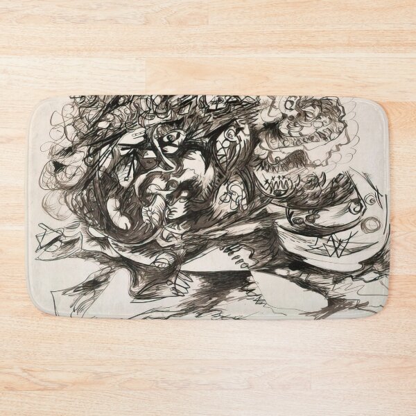 Item preview, Jackson Pollock Abstract Expressionist Painting designed and sold by hg6y.