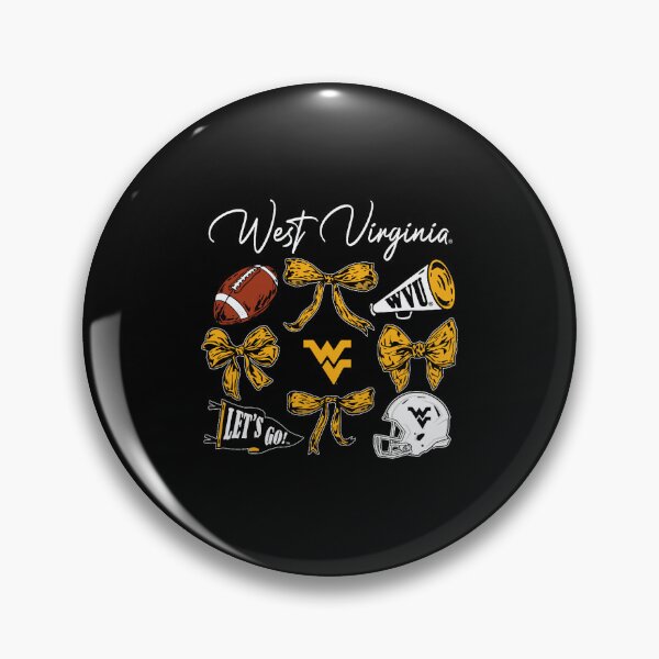 Item preview, West Virginia Football Bows Mountaineers Fan Spirit designed and sold by Mind-Drift.