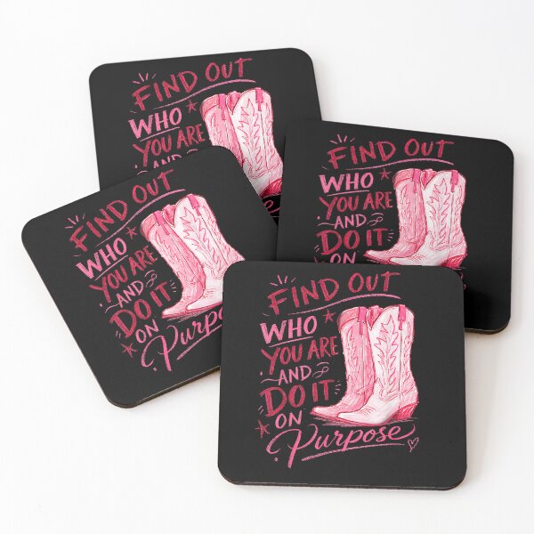Item preview, Find Out Who You are and Do It Purpose Cowgirls Boot Dollie designed and sold by Juansustait.