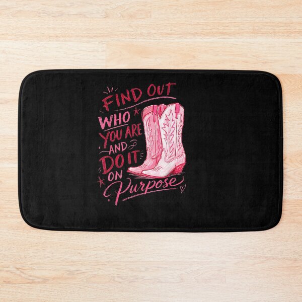 Item preview, Find Out Who You are and Do It Purpose Cowgirls Boot Dollie designed and sold by Juansustait.