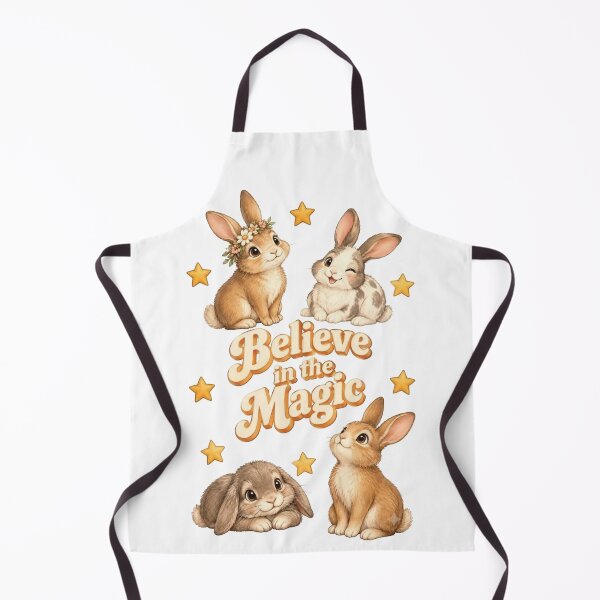 Item preview, Believe in the Magic – Four Rabbits and Seven Stars designed and sold by Cartoon art with a purpose ❤️ Supporting Althea’s friends .
