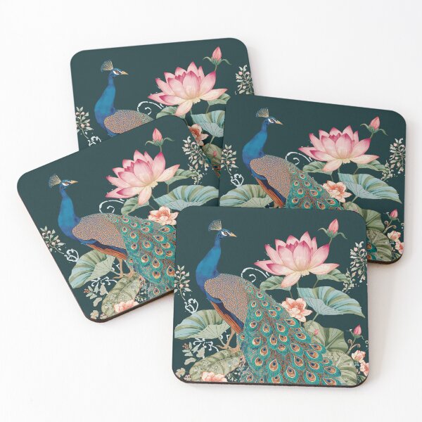 Item preview, Royal Elegance: The Peacock Lotus Legacy designed and sold by Omtatsat.
