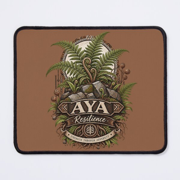 Item preview, Aya – Resilience and Endurance | Adinkra Wisdom Collection designed and sold by 'VARI'.