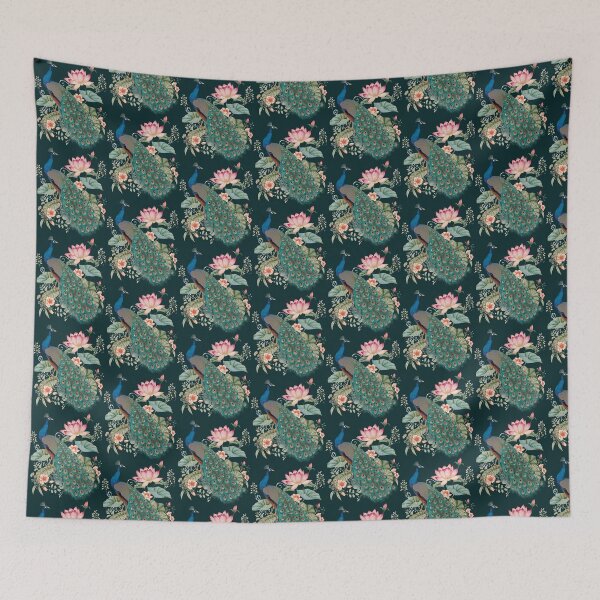 Item preview, Royal Elegance: The Peacock Lotus Legacy designed and sold by Omtatsat.
