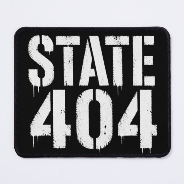 Item preview, State 404 Graffiti Stencil Typography designed and sold by PoleksGraphics.