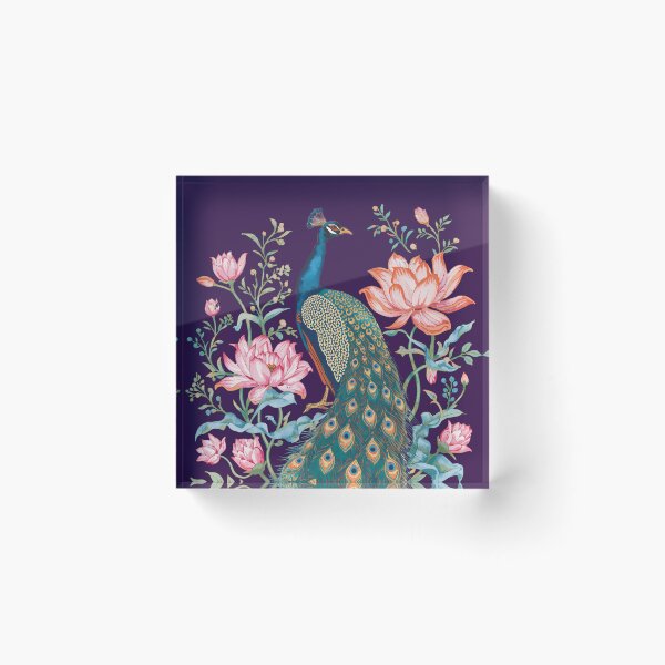 Item preview, Royal Elegance: The Peacock Lotus Legacy designed and sold by Omtatsat.