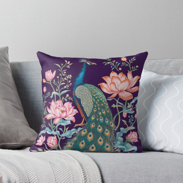 Item preview, Royal Elegance: The Peacock Lotus Legacy designed and sold by Omtatsat.