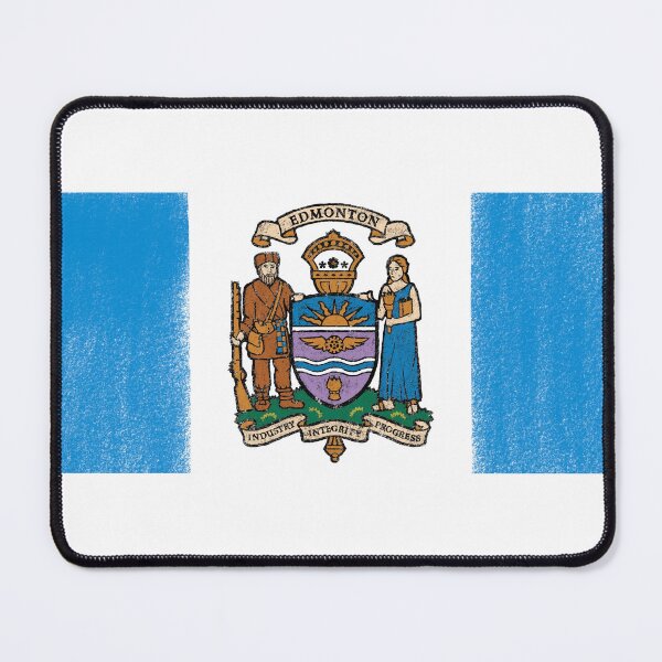 Item preview, Edmonton flag art designed and sold by Andre Faubert.
