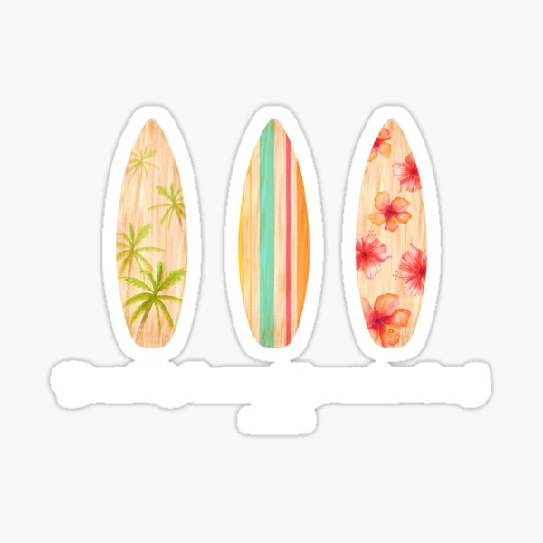 Surf the waves. Sticker