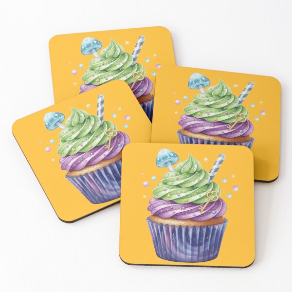 Item preview, Cupcake with Mushroom designed and sold by Mary Ney.
