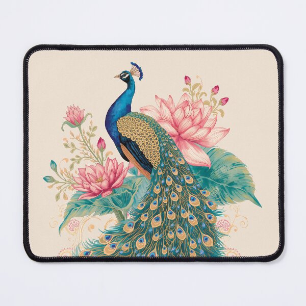 Item preview, Royal Elegance: The Peacock Lotus Legacy designed and sold by Omtatsat.
