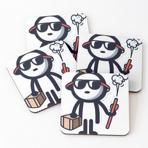 Item preview, Cool Character with Sunglasses and Magic Wand designed and sold by StickyGuys.