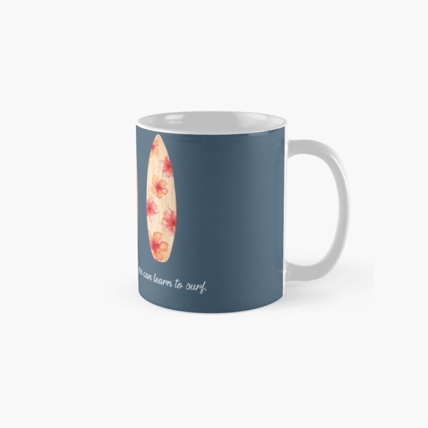 Surf the waves. Mug classique