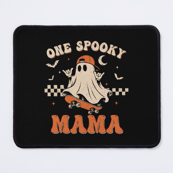Item preview, One Spooky Mama Ghost Skateboarding Halloween designed and sold by thefirstbroo.