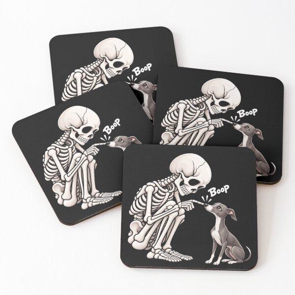 Item preview, Funny Skeleton Italian Greyhound Dog Boop Halloween Design Mom Dad designed and sold by rafaeltto.