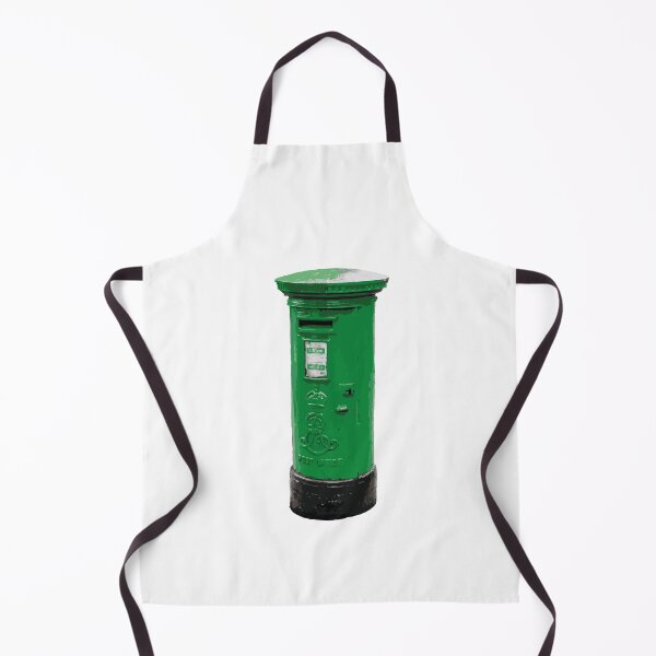 Item preview, Vintage Irish Green Post Box Illustration Sticker designed and sold by Aina Giménez.
