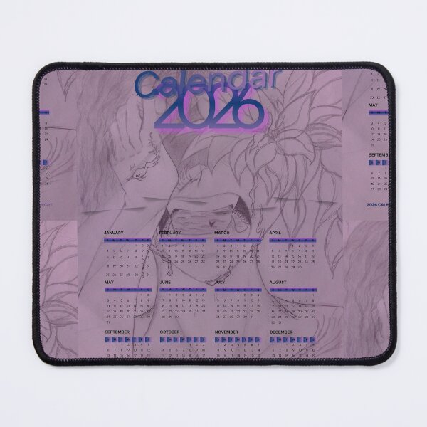 Item preview, 2026 Artistic Anime Sketch Calendar, sadness drawing fantasy art  designed and sold by kerissfantasyart .