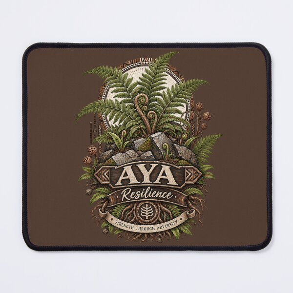 Item preview, Aya – Resilience and Endurance | Adinkra Wisdom Collection designed and sold by 'VARI'.