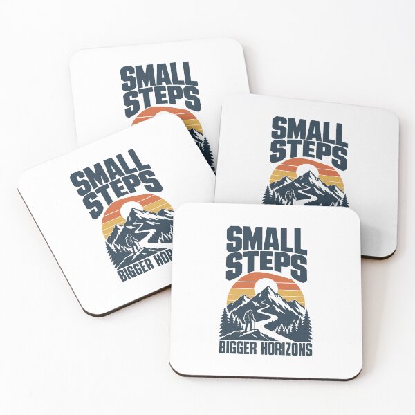 Item preview, Small Steps Bigger Horizons Hiking designed and sold by Akioos.
