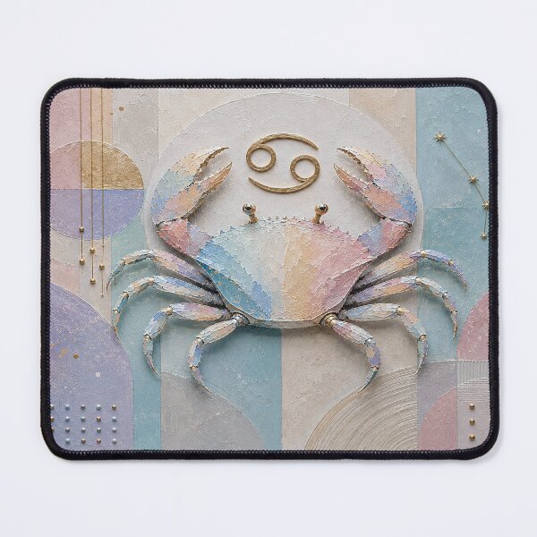Item preview, Cancer Painting – Zodiac Crab Astrology Artwork designed and sold by GalleryKauffeld.