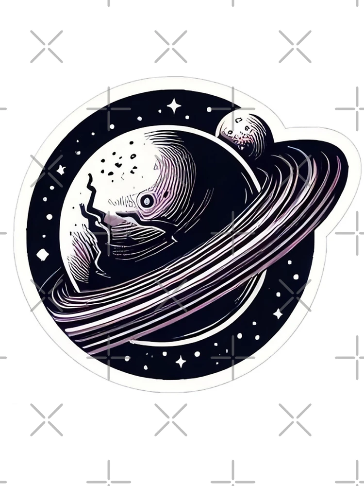 Thumbnail 4 of 4, iPhone Case, Cosmic Rings - Abstract Planetary designed and sold by StickyGuys.