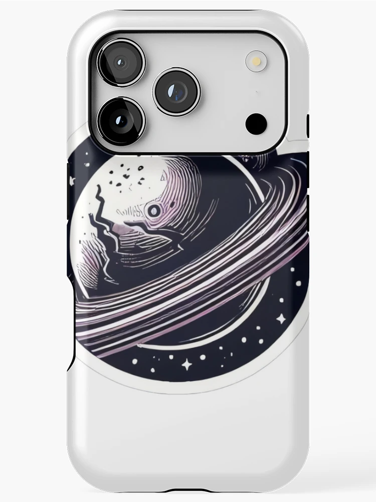 Thumbnail 1 of 4, iPhone Case, Cosmic Rings - Abstract Planetary designed and sold by StickyGuys.