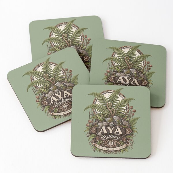 Item preview, Aya – Resilience and Endurance | Adinkra Wisdom Collection designed and sold by 'VARI'.