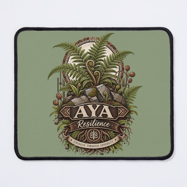 Item preview, Aya – Resilience and Endurance | Adinkra Wisdom Collection designed and sold by 'VARI'.