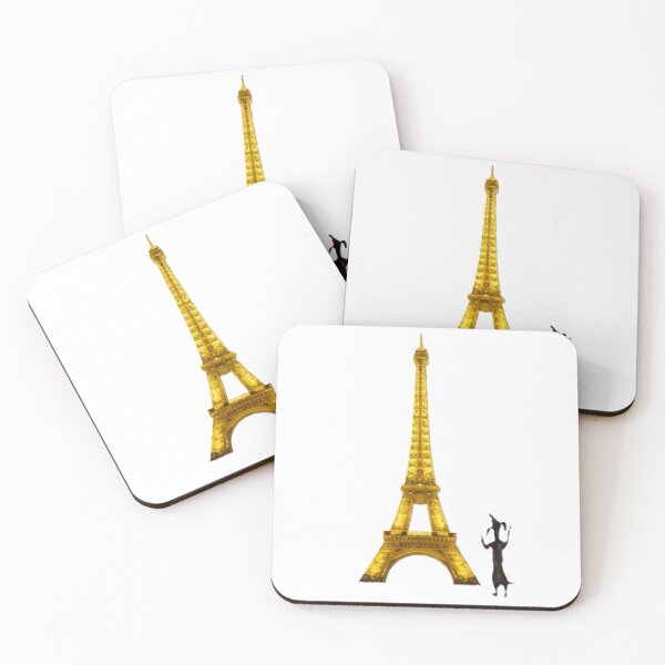Item preview, Dally Dachshund at the Eiffel Tower designed and sold by GwynfydThinking.