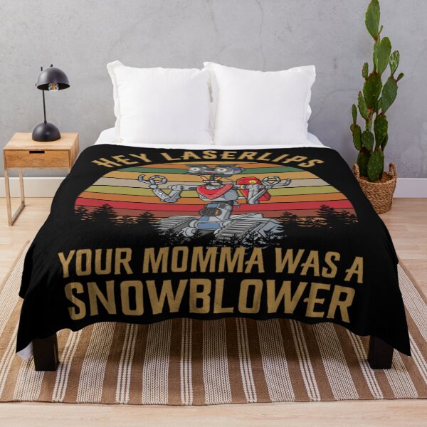 Item preview, Hey LaserLips Your Momma Was A Snowblower Shirts, Johnny 5 Short Circuit Shirt, Custom Shirt, 80s Vintage Retro  designed and sold by philmilanezi343.