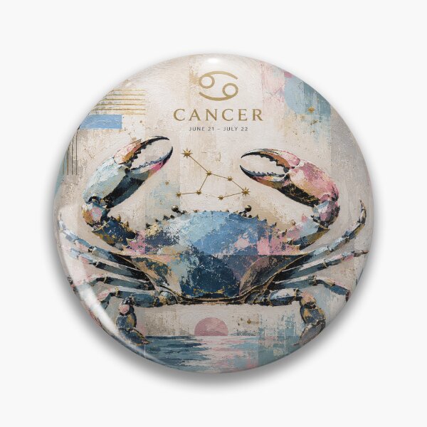 Item preview, Cancer Kreeft Painting – Cosmic Zodiac Artwork designed and sold by GalleryKauffeld.