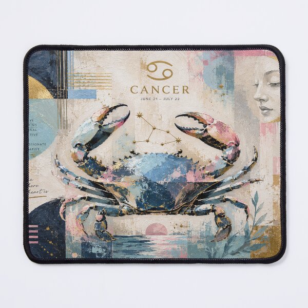 Item preview, Cancer Kreeft Painting – Cosmic Zodiac Artwork designed and sold by GalleryKauffeld.