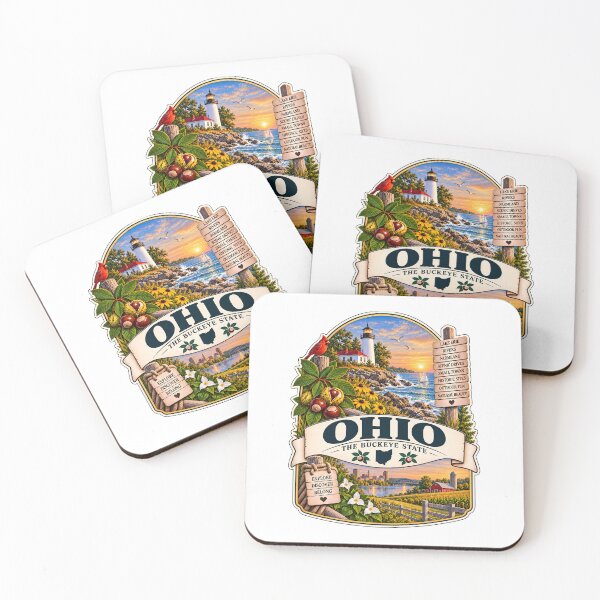 Item preview, Ohio Vintage Travel Badge – The Buckeye State designed and sold by BLUEFOX05.