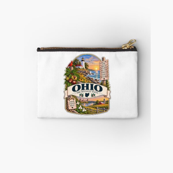 Item preview, Ohio Vintage Travel Badge – The Buckeye State designed and sold by BLUEFOX05.