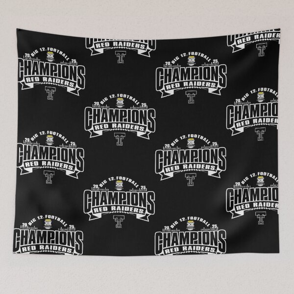 Item preview, Texas Tech Red Raiders Big 12 Football Champions 2025 designed and sold by Mind-Drift.