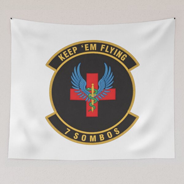 Item preview, USAF 7th Special Operations Medical Operations Squadron Patch designed and sold by CharlieDesings.