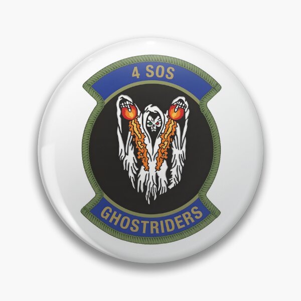 Item preview, USAF 4th Special Operations Squadron Ghostriders Patch designed and sold by CharlieDesings.