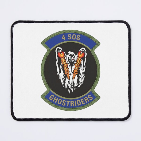 Item preview, USAF 4th Special Operations Squadron Ghostriders Patch designed and sold by CharlieDesings.
