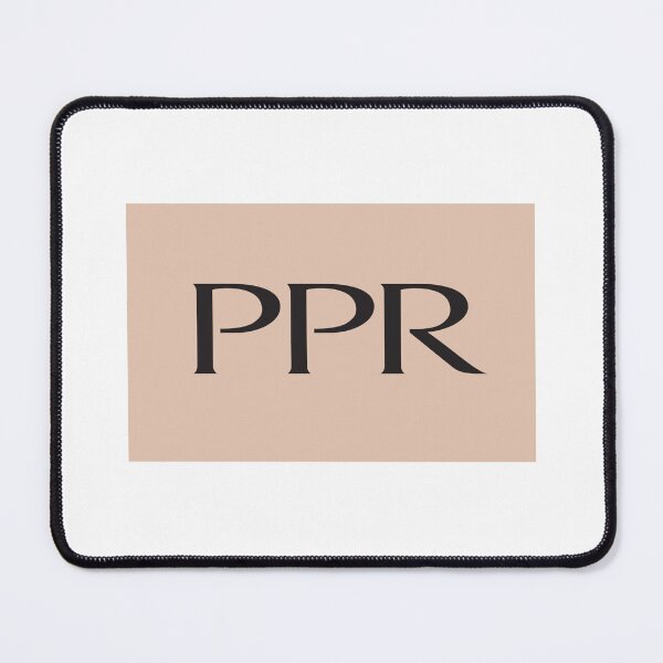 Item preview, PPR Logo Serif Wordmark on Beige Background designed and sold by Autotred.