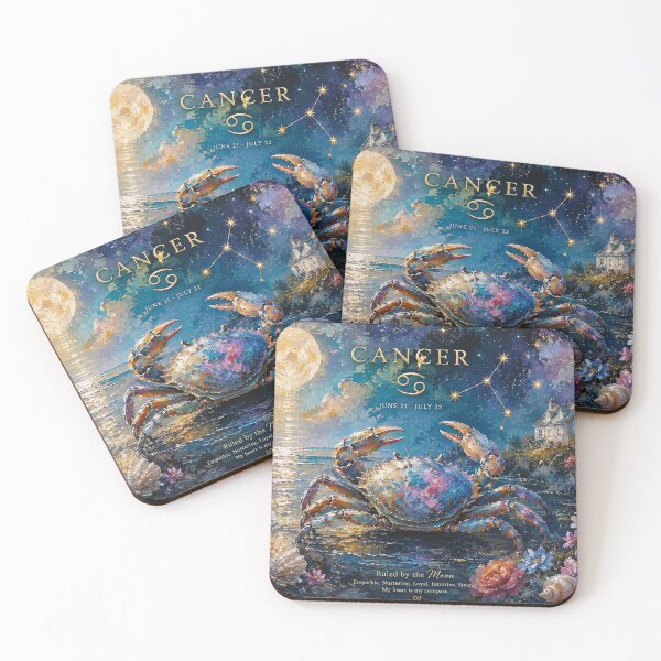 Item preview, Cancer Kreeft Painting – Astrology and Zodiac Art designed and sold by GalleryKauffeld.