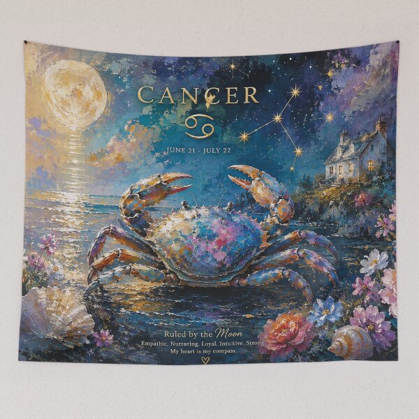 Item preview, Cancer Kreeft Painting – Astrology and Zodiac Art designed and sold by GalleryKauffeld.