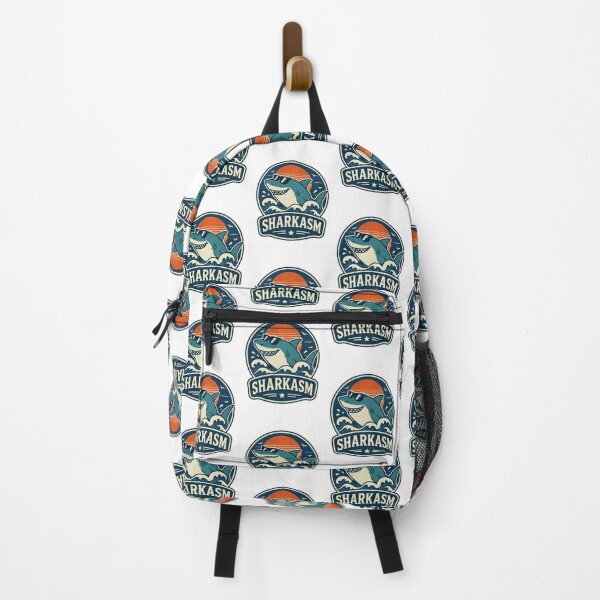 Item preview, Sharkasm Funny Shark Pun Design for Ocean Lovers and Humor Enthusiasts designed and sold by fred2266.