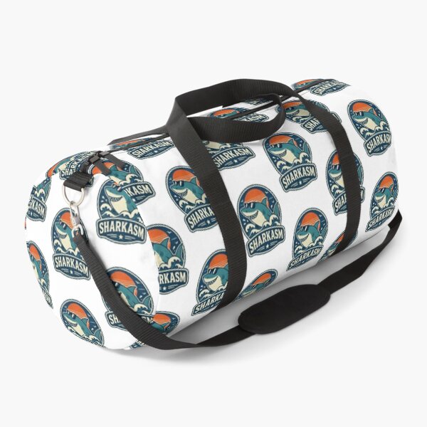 Item preview, Sharkasm Funny Shark Pun Design for Ocean Lovers and Humor Enthusiasts designed and sold by fred2266.