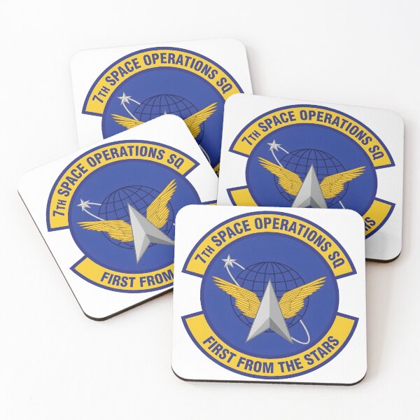 Item preview, US Space Force 7th Space Operations Squadron Patch designed and sold by CharlieDesings.