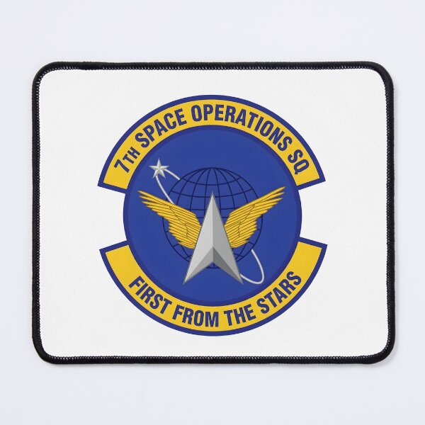Item preview, US Space Force 7th Space Operations Squadron Patch designed and sold by CharlieDesings.