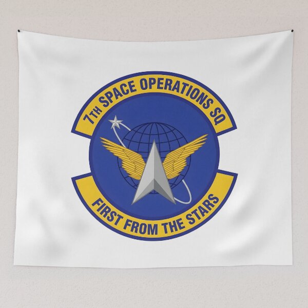 Item preview, US Space Force 7th Space Operations Squadron Patch designed and sold by CharlieDesings.