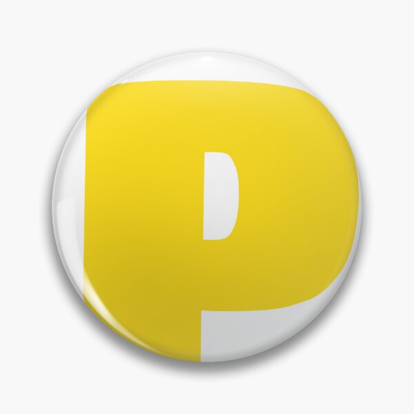 Item preview, Halloween Yellow Letter P Initial designed and sold by remoteart.