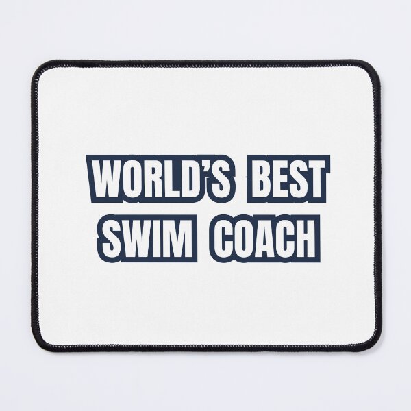 Item preview, World's Best Swim Coach Funny Gift T-Shirt designed and sold by Tswim1.