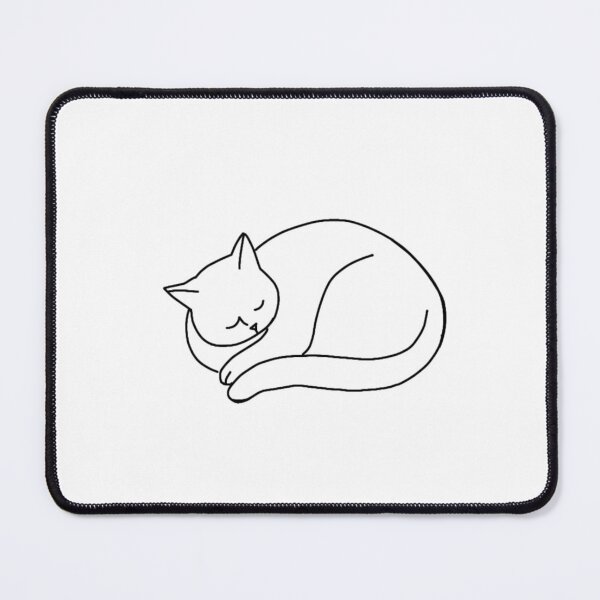Item preview, Sleeping cat designed and sold by DuliDoodles.