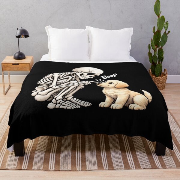 Item preview, Funny Skeleton Labrador Retriever Dog Boop Halloween Design Mom Dad designed and sold by rafaeltto.